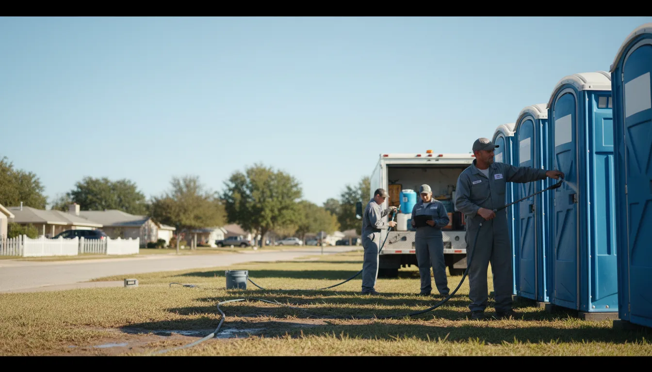 Long-Term Portable Toilet Rental in Waterloo, IA near me